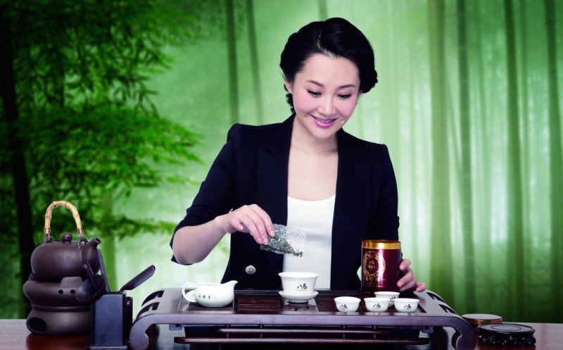 Как продают чай в Китае